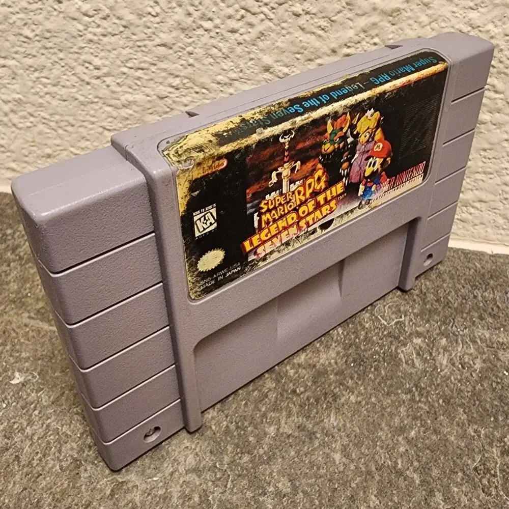 Game - Super Mario RPG: Legend of the Seven Stars - SNES - Nintendo - Square